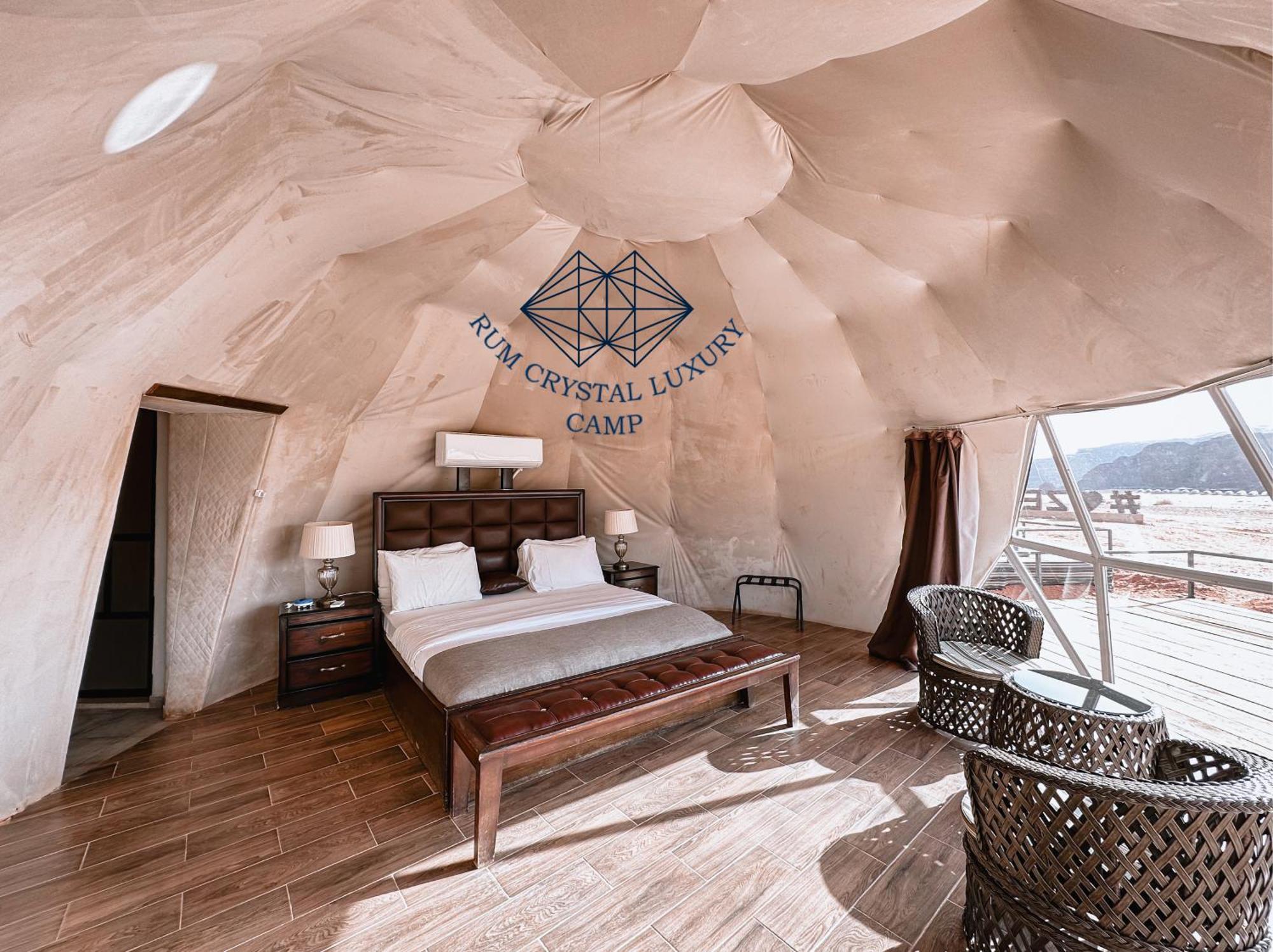 Rum Crystal Luxury Camp Wadi Rum Zewnętrze zdjęcie