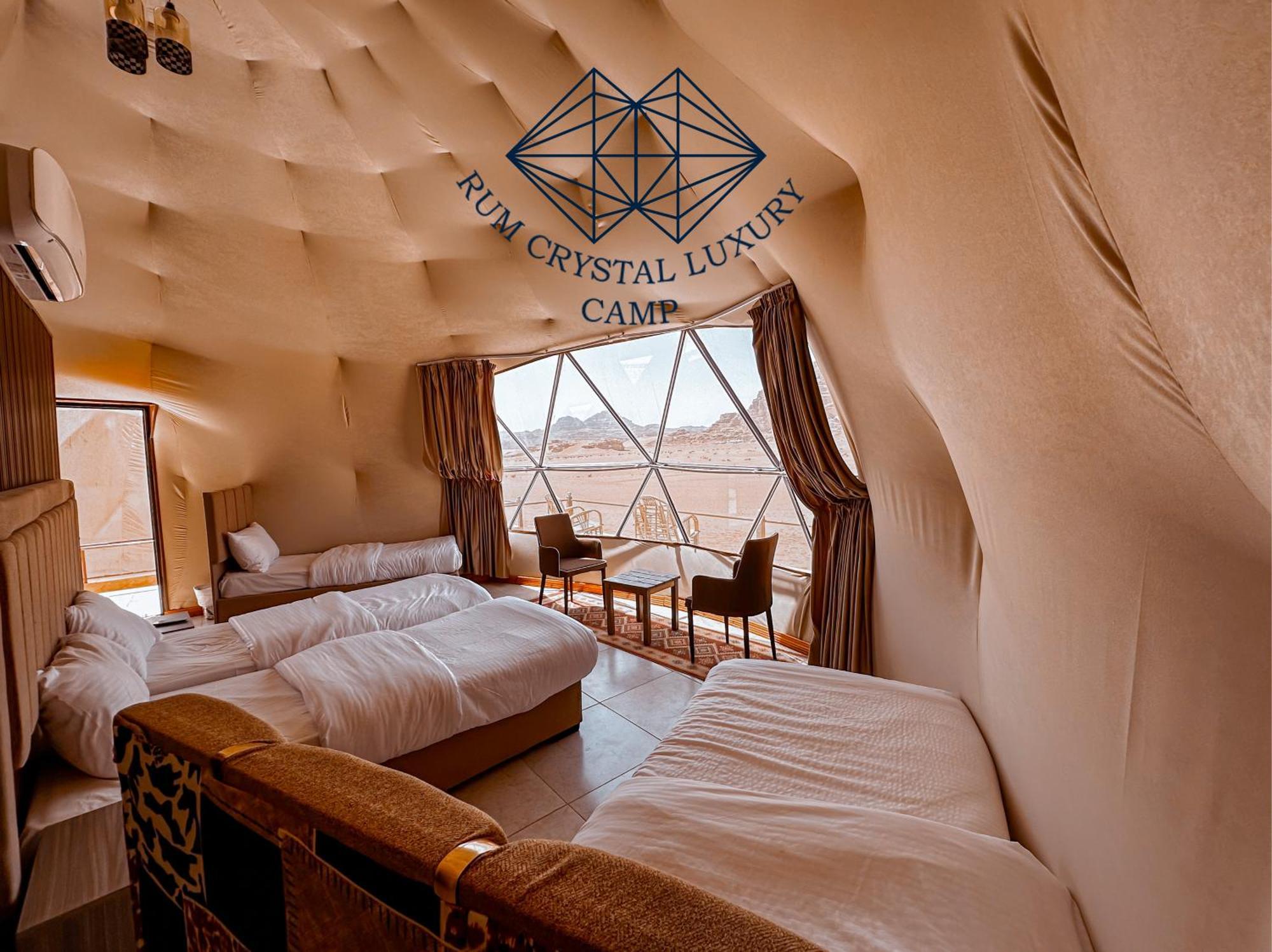 Rum Crystal Luxury Camp Wadi Rum Zewnętrze zdjęcie