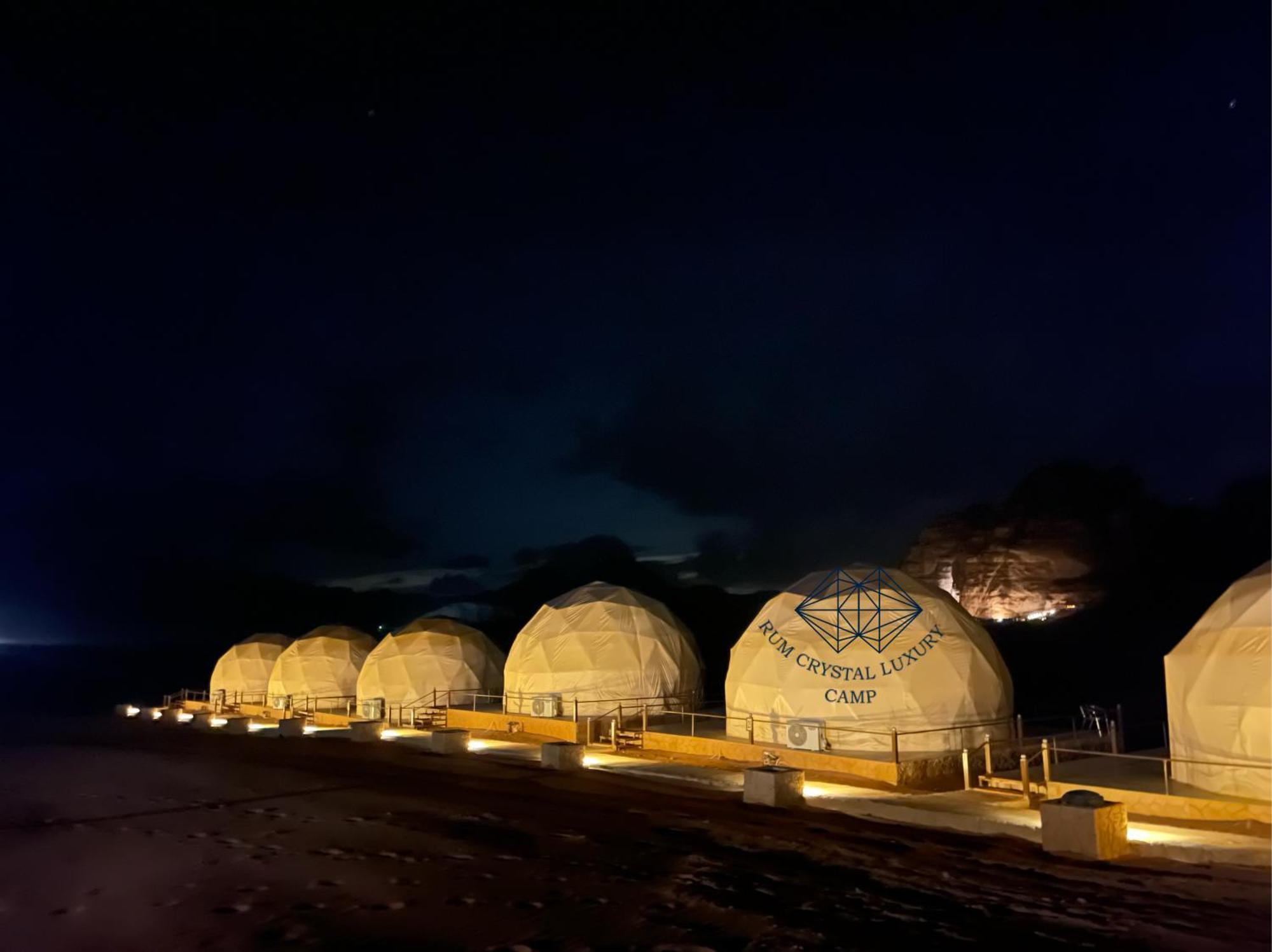 Rum Crystal Luxury Camp Wadi Rum Zewnętrze zdjęcie