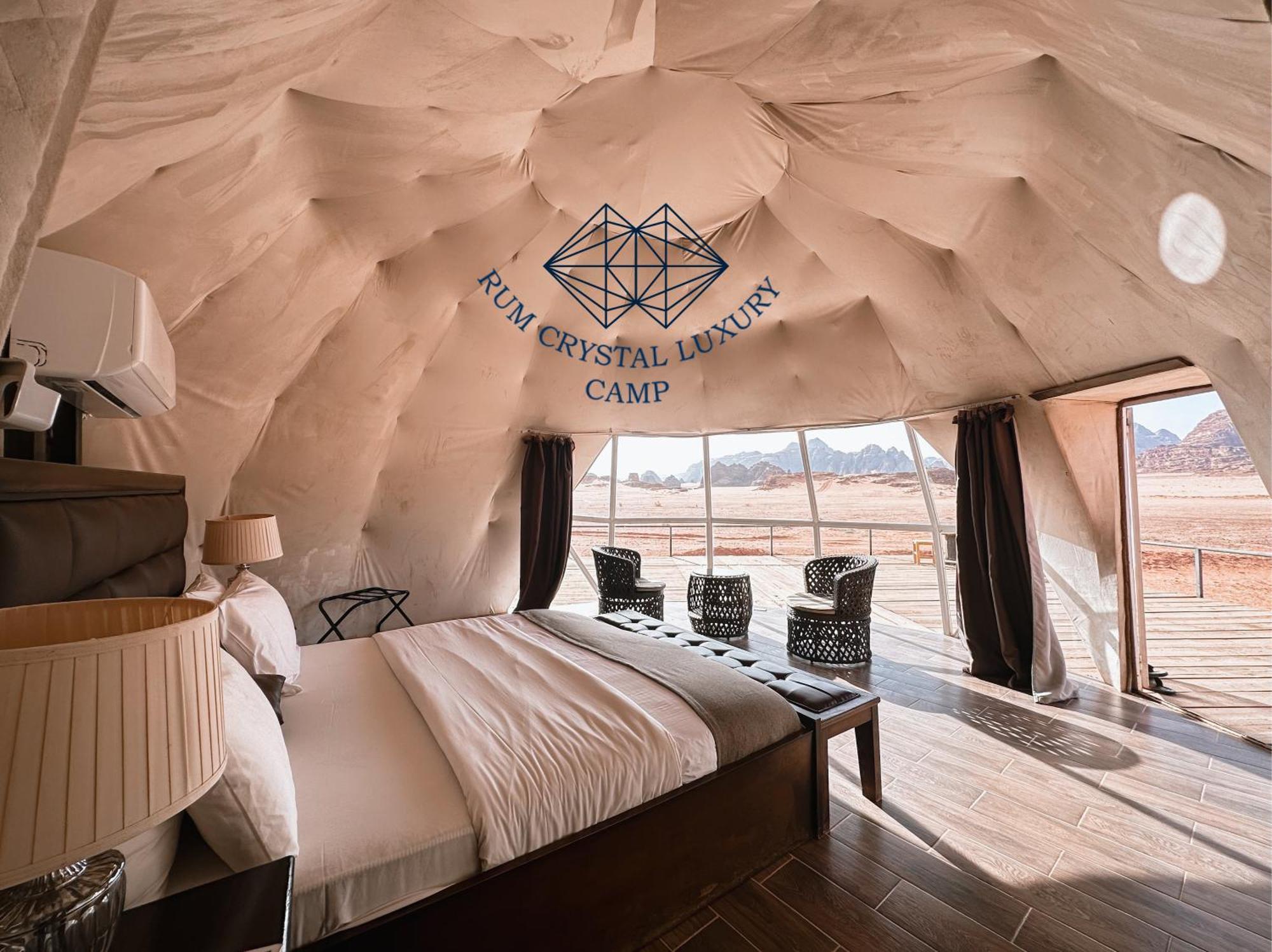 Rum Crystal Luxury Camp Wadi Rum Zewnętrze zdjęcie