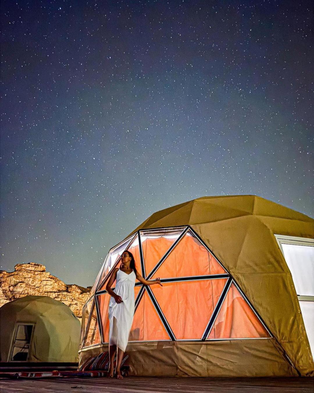 Rum Crystal Luxury Camp Wadi Rum Zewnętrze zdjęcie
